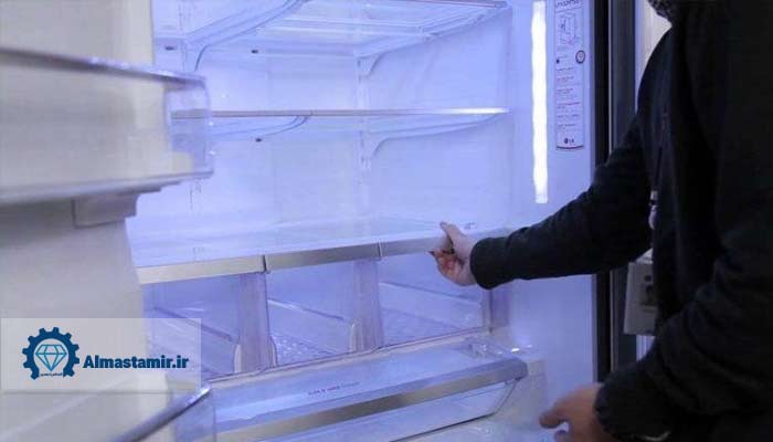آموزش تعمیر فن اواپراتور یخچال امرسان