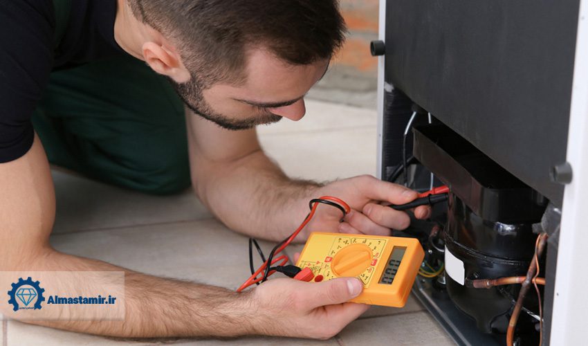 کار کردن مداوم کمپرسور یخچال