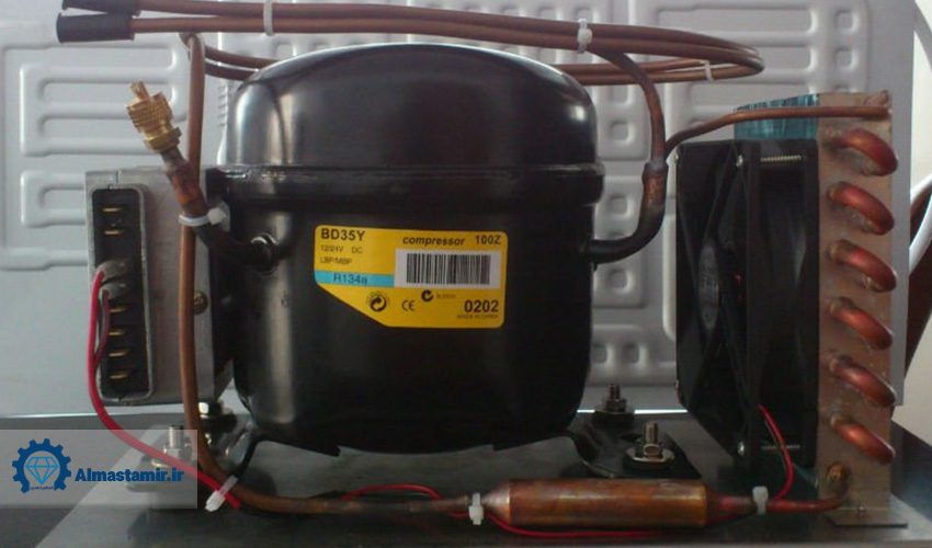 یکسره کار کردن کمپرسور یخچال