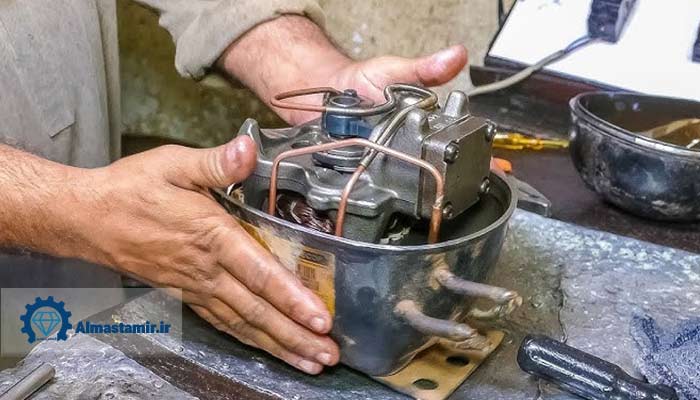 موتور (کمپرسور) یخچال خراب شده است