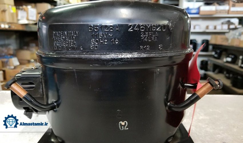 تمیر کمپرسور یخچال دوو