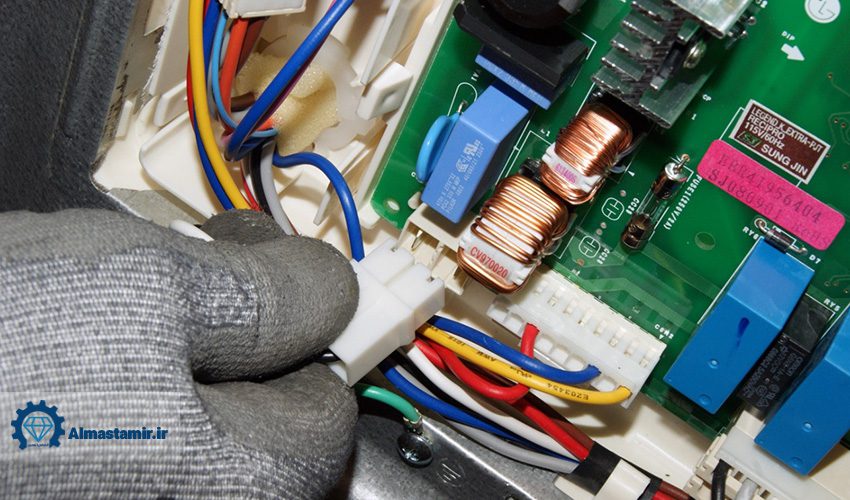 تعمیر برد الکترونیکی یخچال دوو