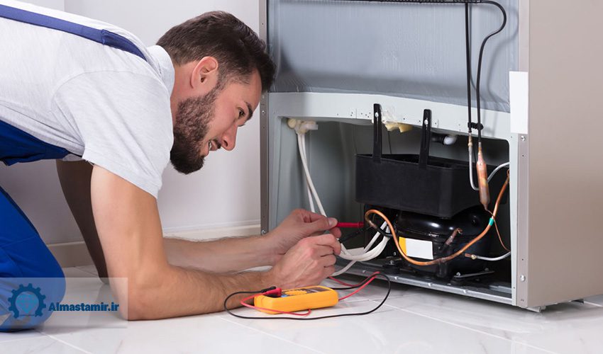 دلیل مداوم کار کردن کمپرسور یخچال کلور چیست؟