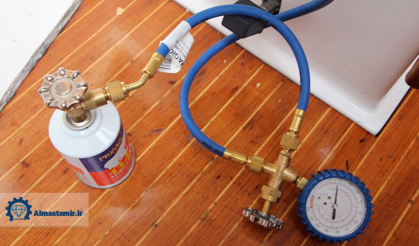 خدمات شارژ گاز یخچال بکو