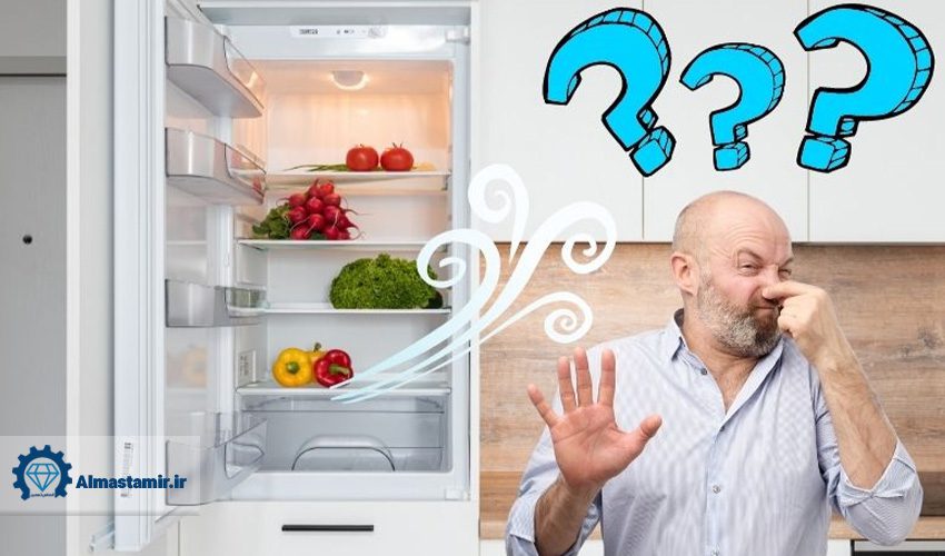 نشانه های بروز مشکل بوی بد در یخچال لایف