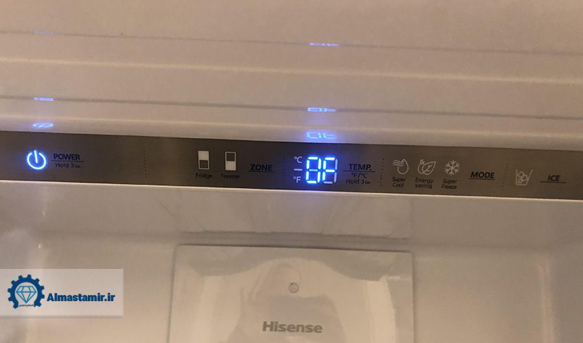 یخچال روشن نمیشود