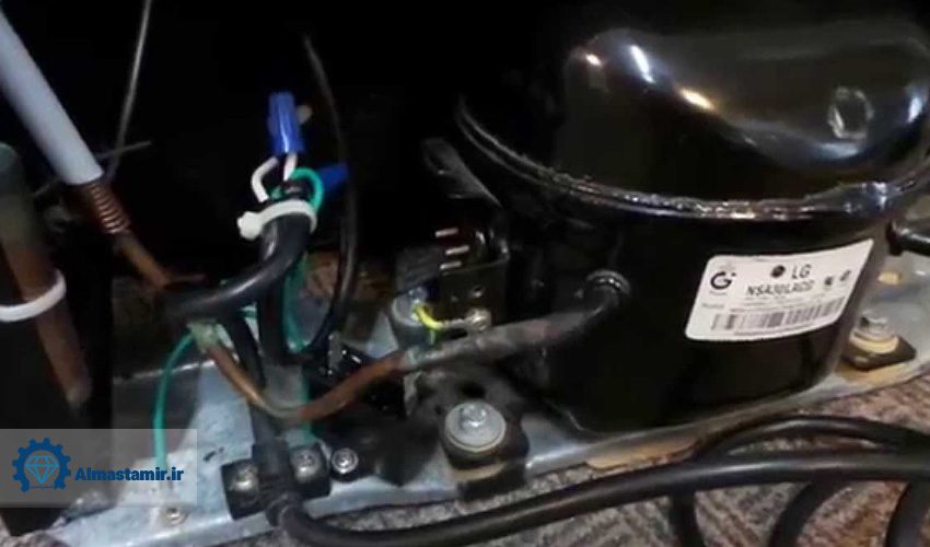 موتور یخچال به سختی کار میکند