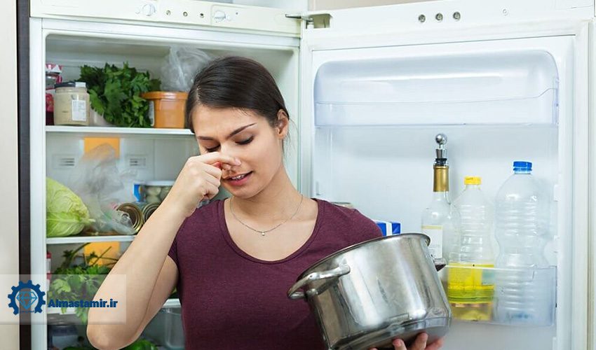 یخچال جنرال استیل بوی بدی میدهد