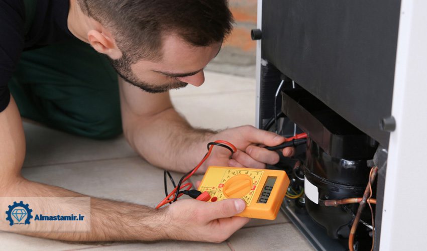 دلیل مداوم کار کردن کمپرسور یخچال جنرال بست چیست؟