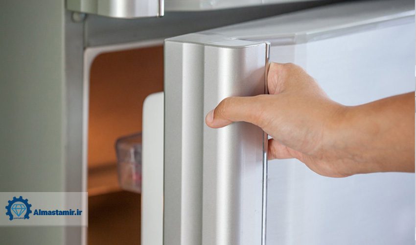 9. چرا درب یخچال جنرال الکتریک به درستی بسته نمیشود؟