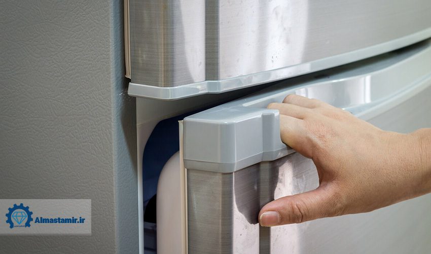 چرا درب یخچالفریزر گرند بسته نمیشود؟