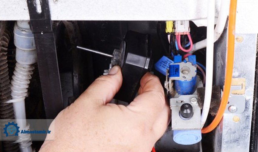 3. خراب شدن موتور فن کمپرسور