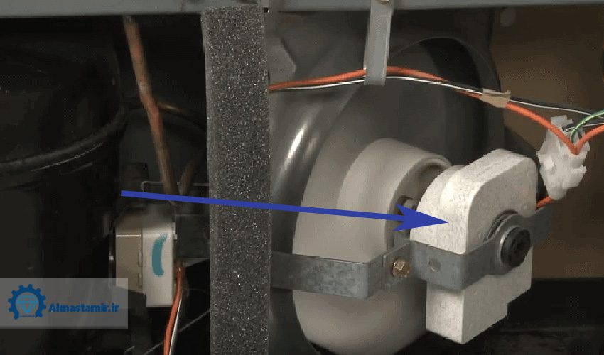 خراب شدن موتور فن کمپرسور