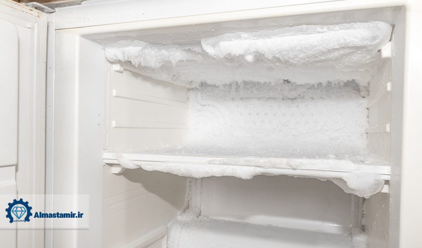 8. برفک زدن یخچال وایت هاوس
