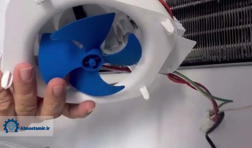 خرابی فن یخچال دوو