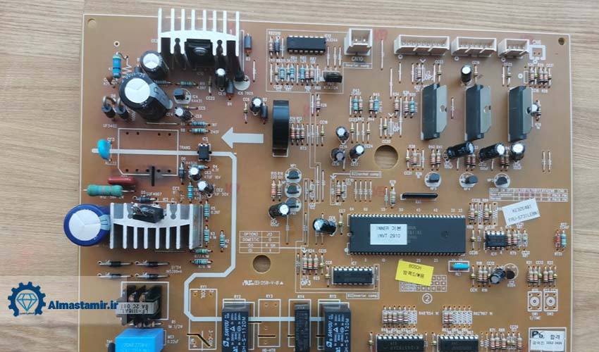 4. خرابی برد یخچال هاردستون