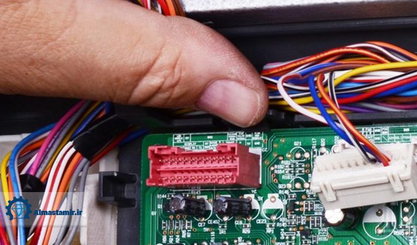 9. خرابی برد یخچال مجیک