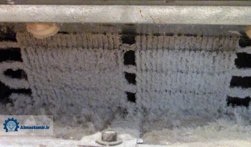 9. کثیف شدن کویل‌ها