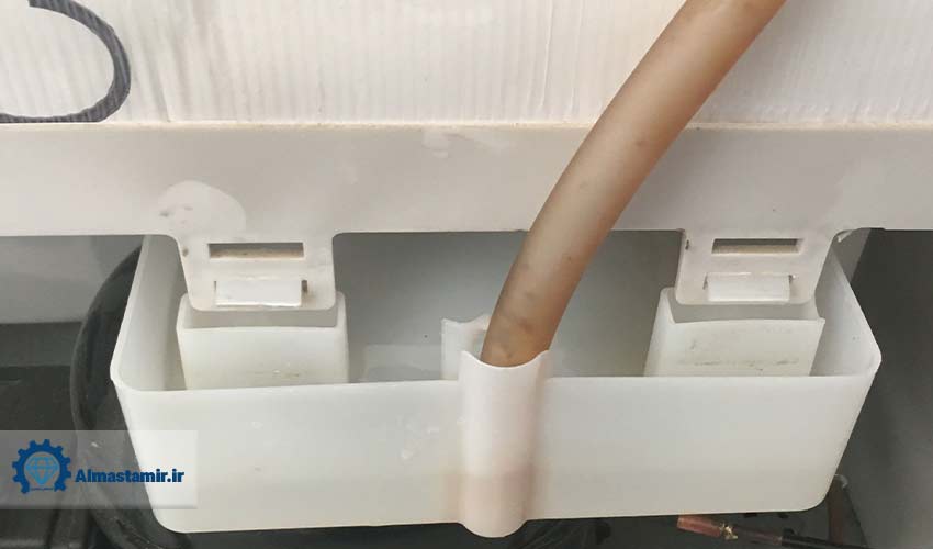 8. تجمع آب در سینی آبریز