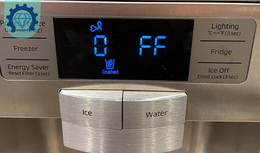 ارور ff یخچال فریزر امرسان