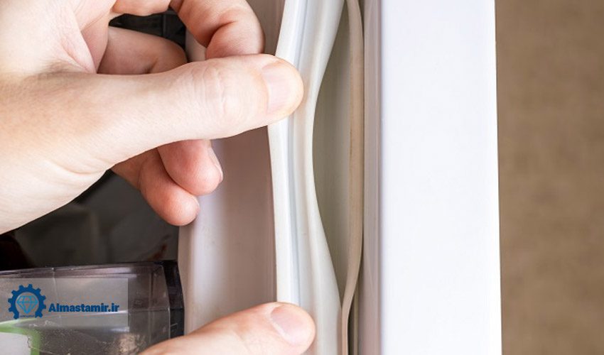 خرابی لاستیک درب یخچال