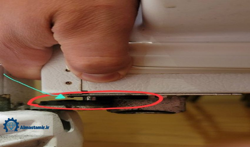 درب یخچال بسته نمی‌شود