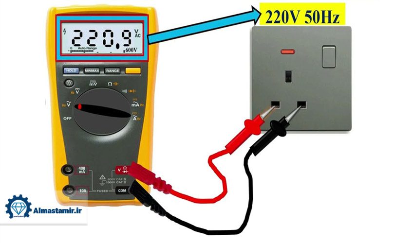 نوسان برق ورودی یخچال