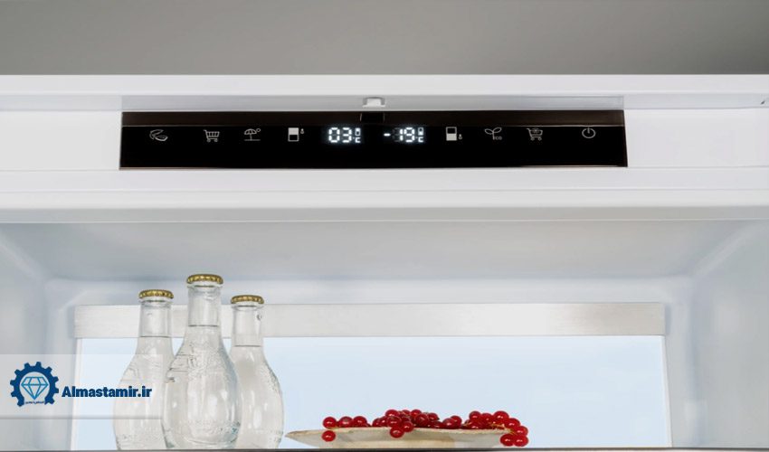 بالا بودن دمای فریزر یخچال