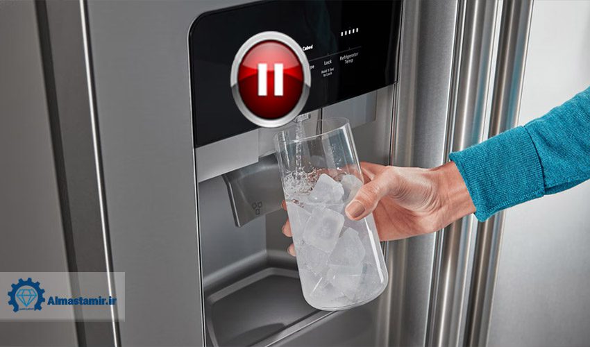 تنظیم شدن یخچال روی حالت Pause