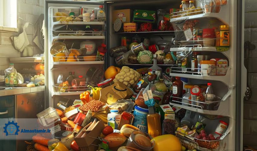 انسداد مسیر چرخش فن