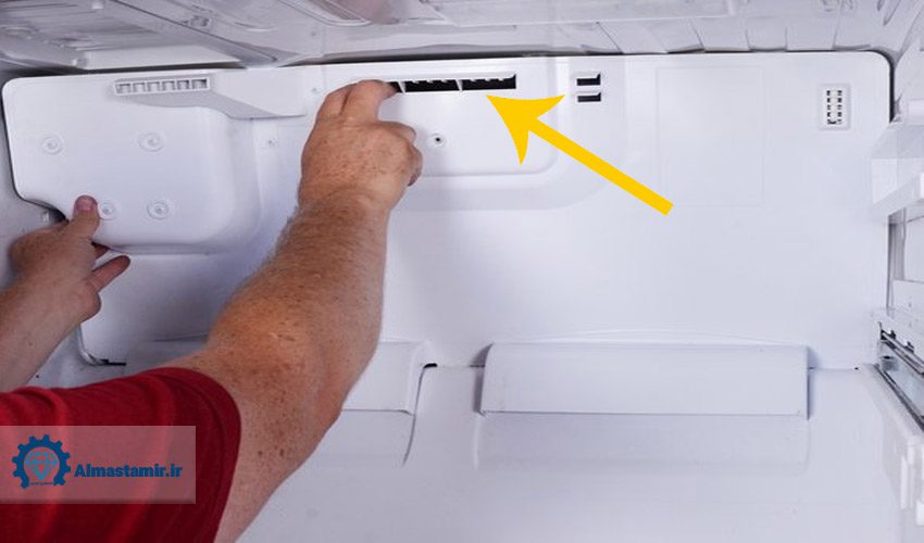 یافتن محل فن یخچال