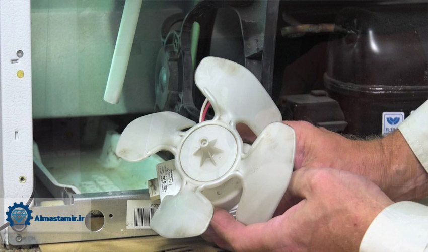 خرابی موتور فن کندانسور یخچال